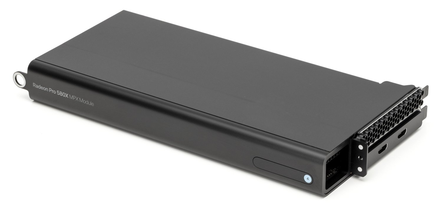 AMD Radeon Pro 580X 8 GB GDDR5 (Apple MPX module) for Apple Mac Pro 7,1