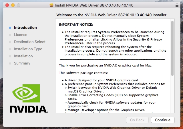 How to force enable NVIDIA Web Driver under macOS if its not working after installation
